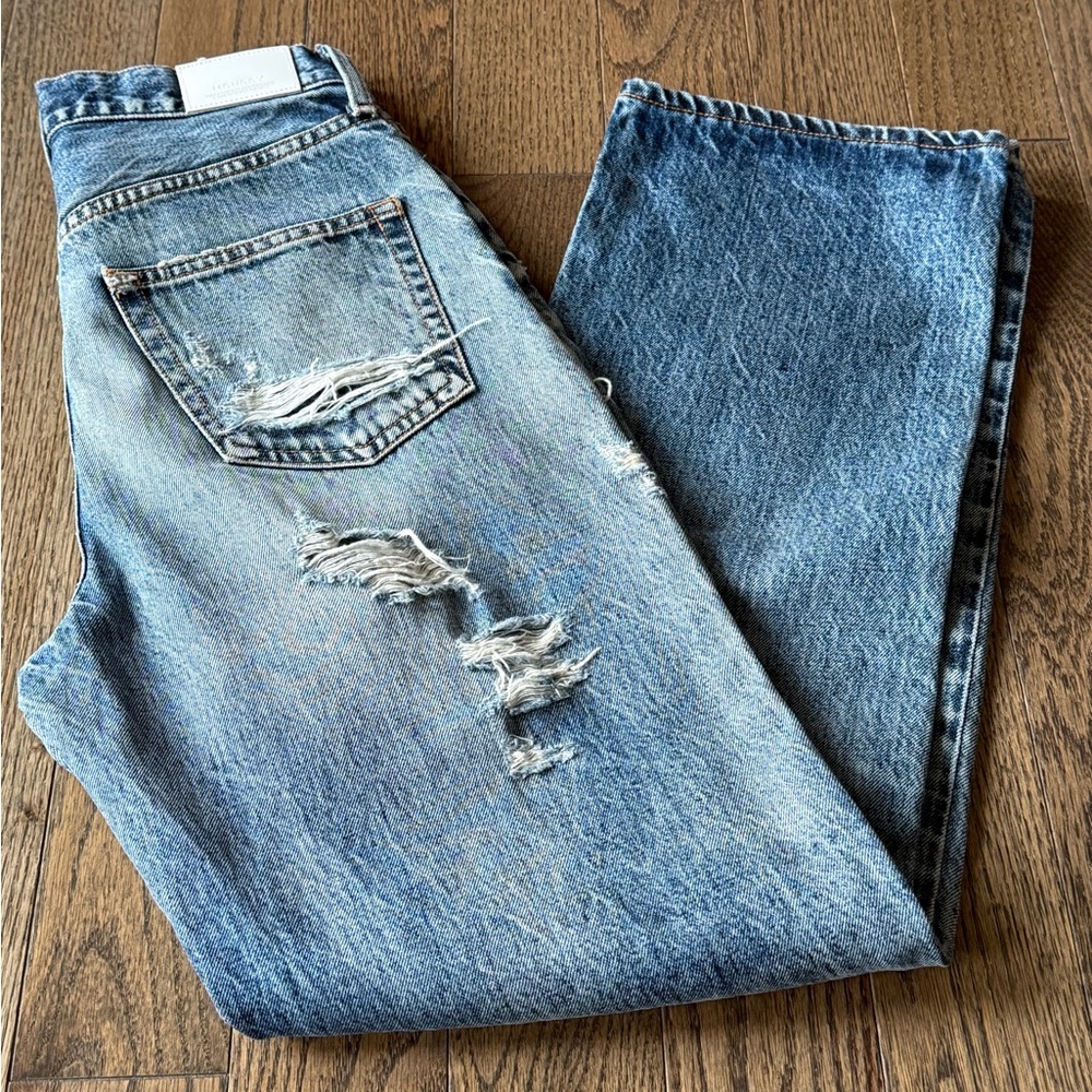 BNW MOUSSY STRAIGHT JEANS, HIGH WAISTED, SIZE 27